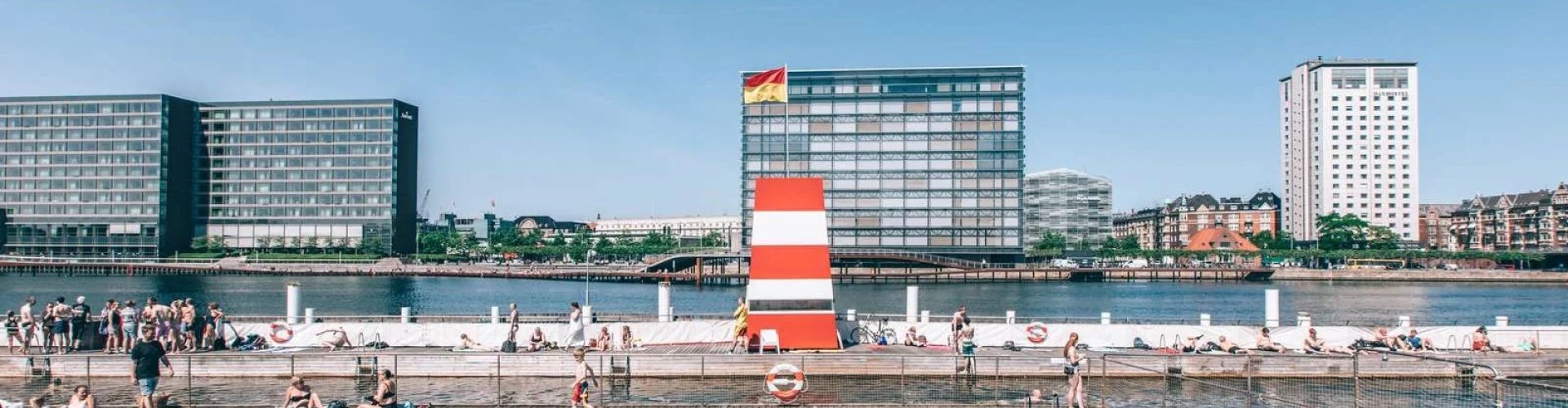 Scenic view of Copenhagen skyline