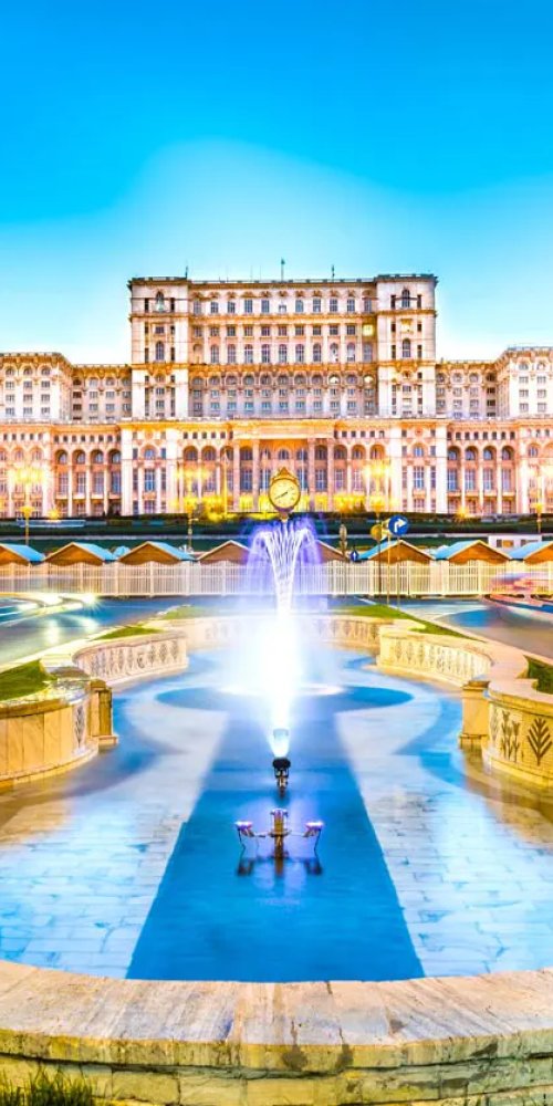 Hotel interior in Bucharest