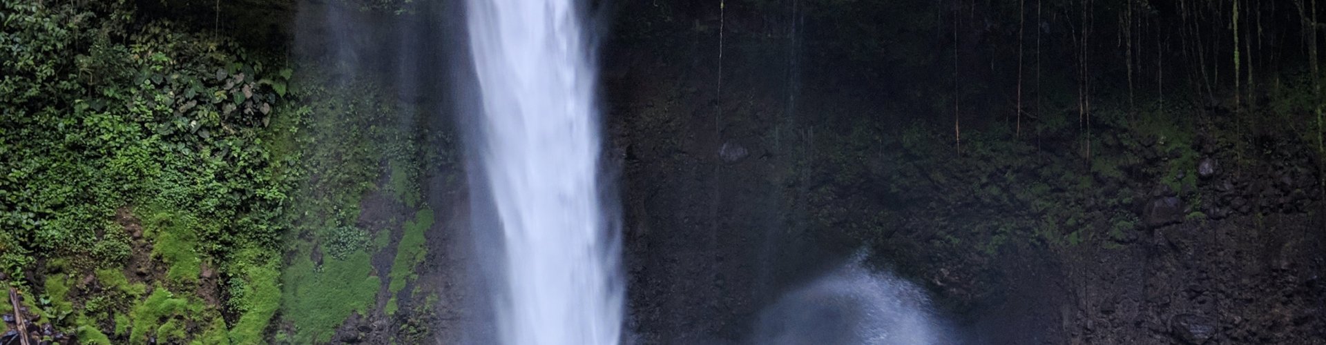 Sunset over La Fortuna volcano