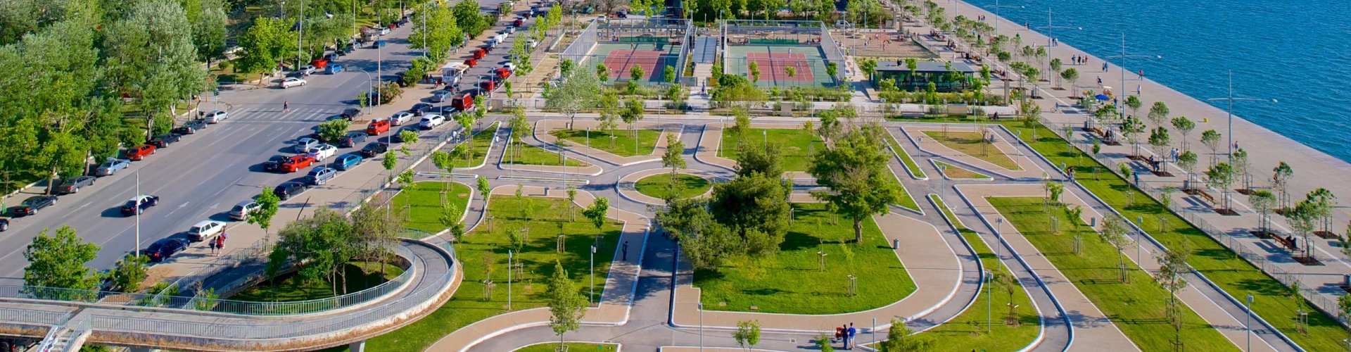 Panoramic view of Thessaloniki, GR
