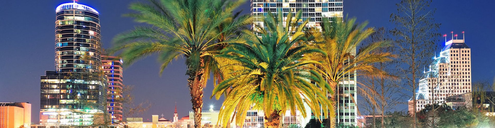 Orlando cityscape landscape