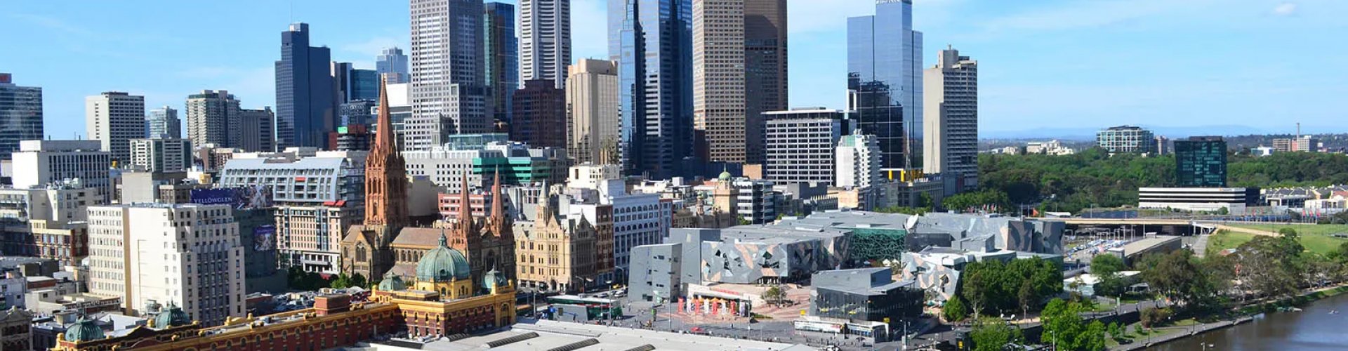 Melbourne, VI, AU skyline