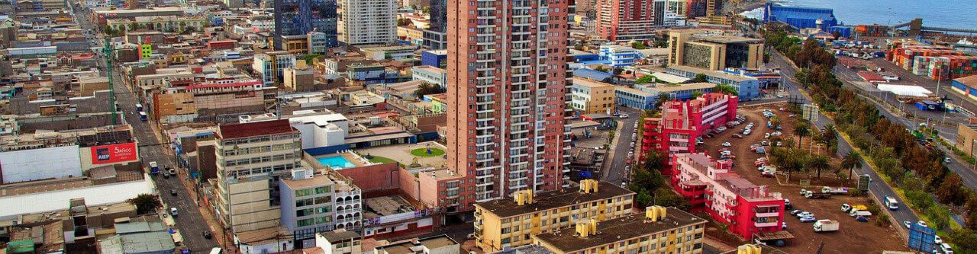 Coastal view of Antofagasta, CL