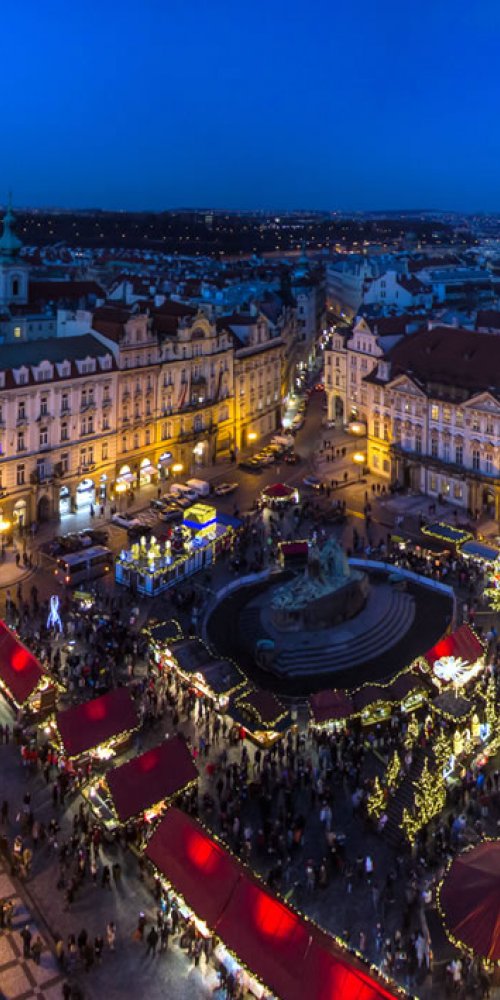 Street in Prague neighborhood