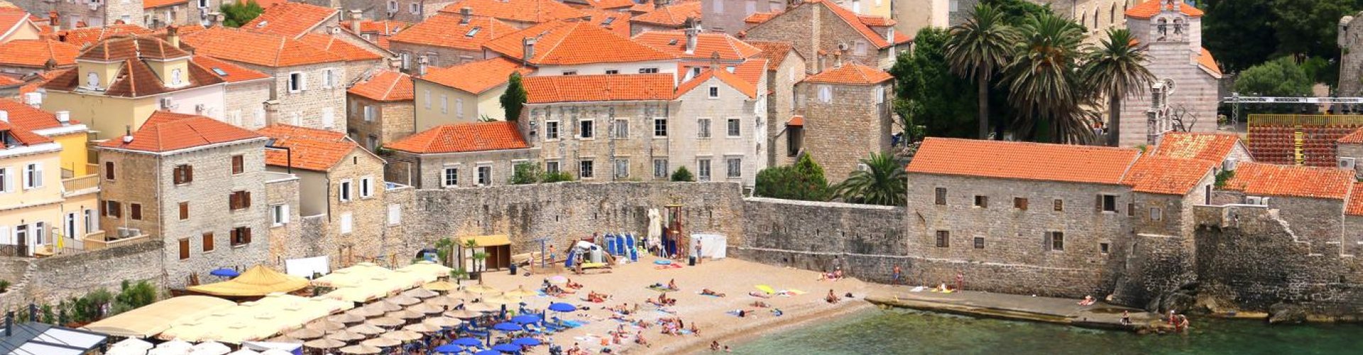 Budva coastal view