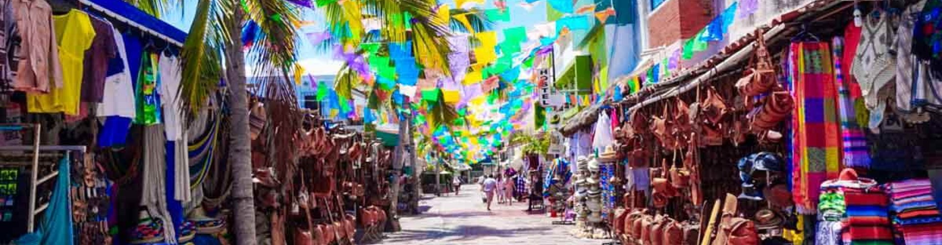 Sunset view in Playa del Carmen