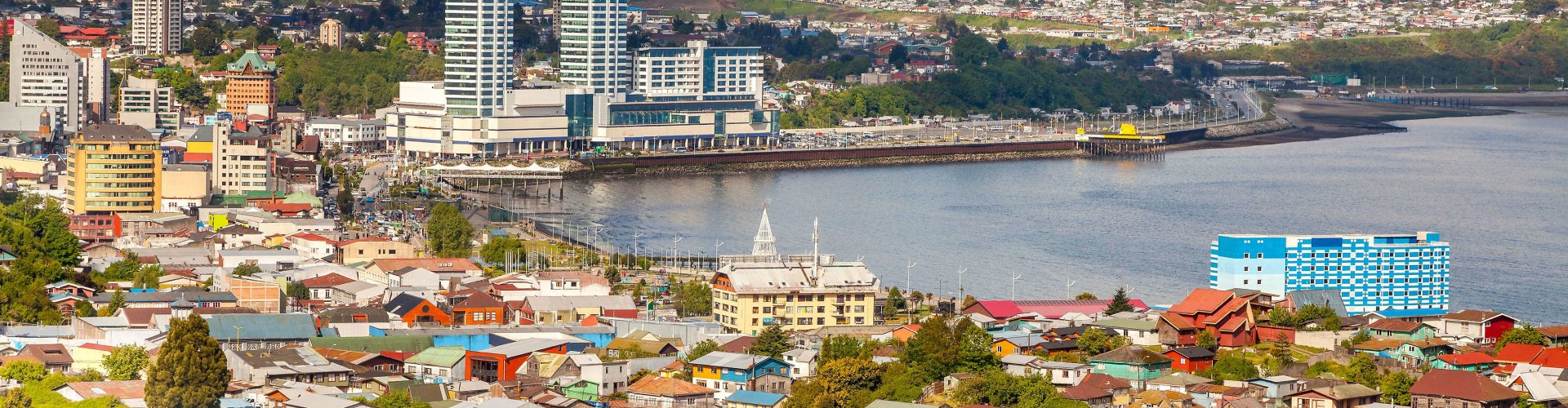 Puerto Montt landscape view