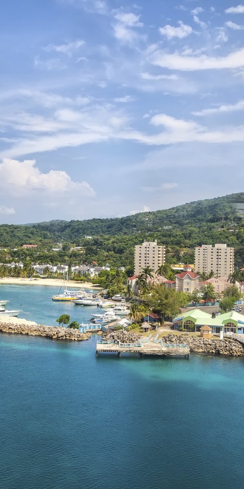 Montego Bay hotel view portrait