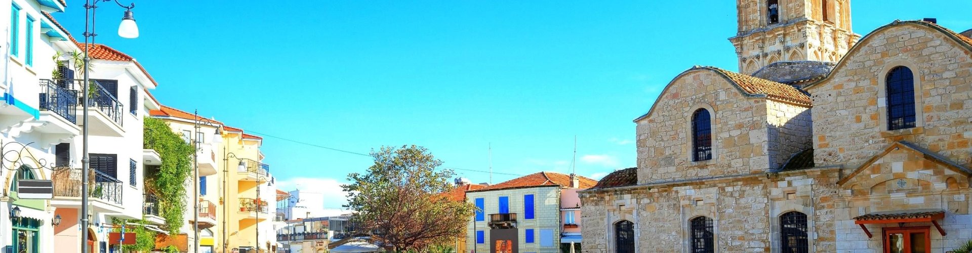 Sunset over Larnaca Bay