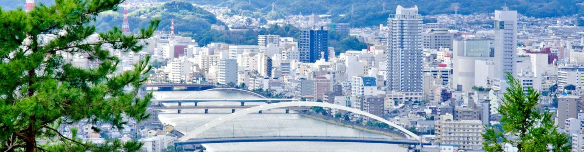 Kochi cityscape at dusk