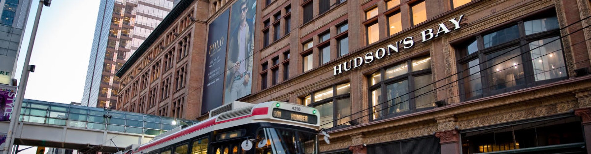 Toronto cityscape sunset